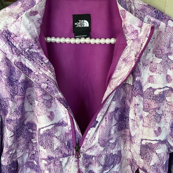 Brand New The North Face Hydrenaline Purple Zippered Pullover Windbreaker Jacket - Picture 7 of 16